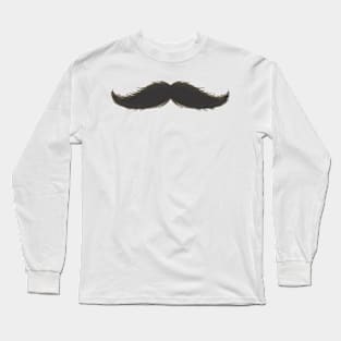 Moustache mouth Long Sleeve T-Shirt